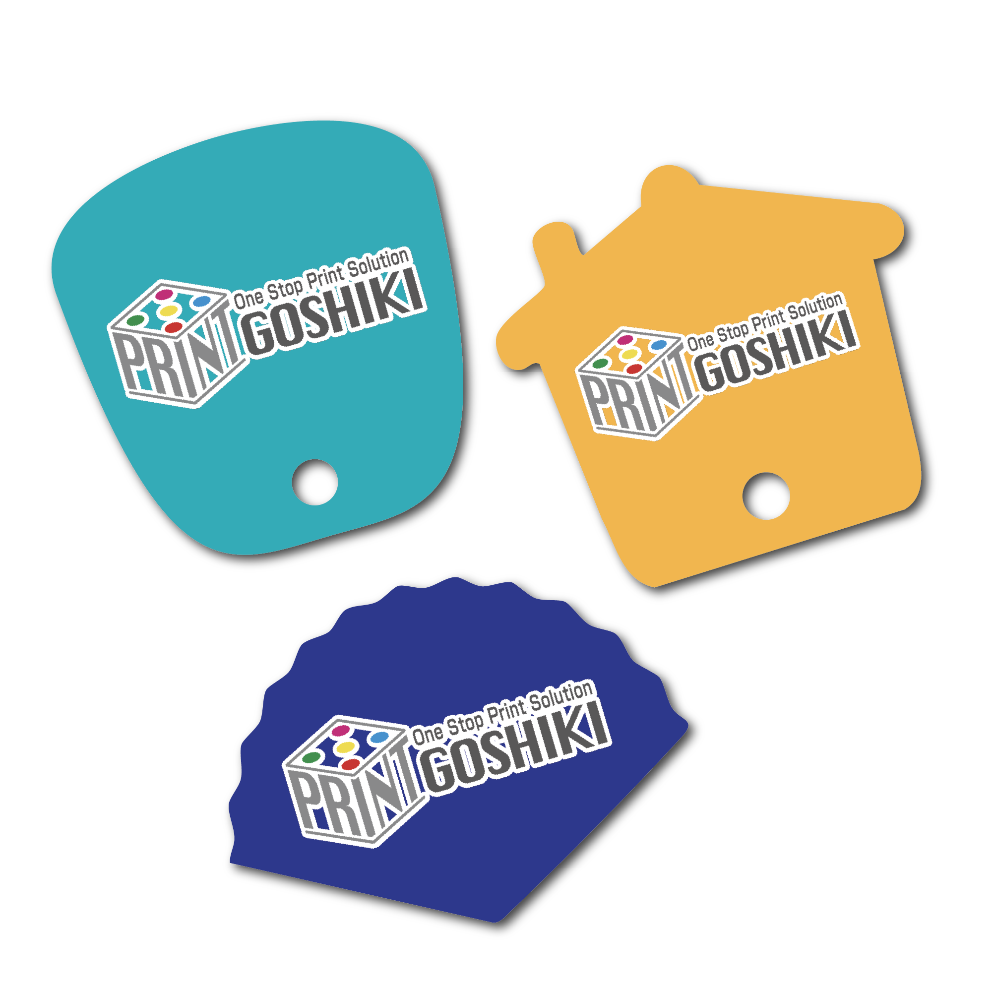 Handleless Japanese Uchiwa Fan