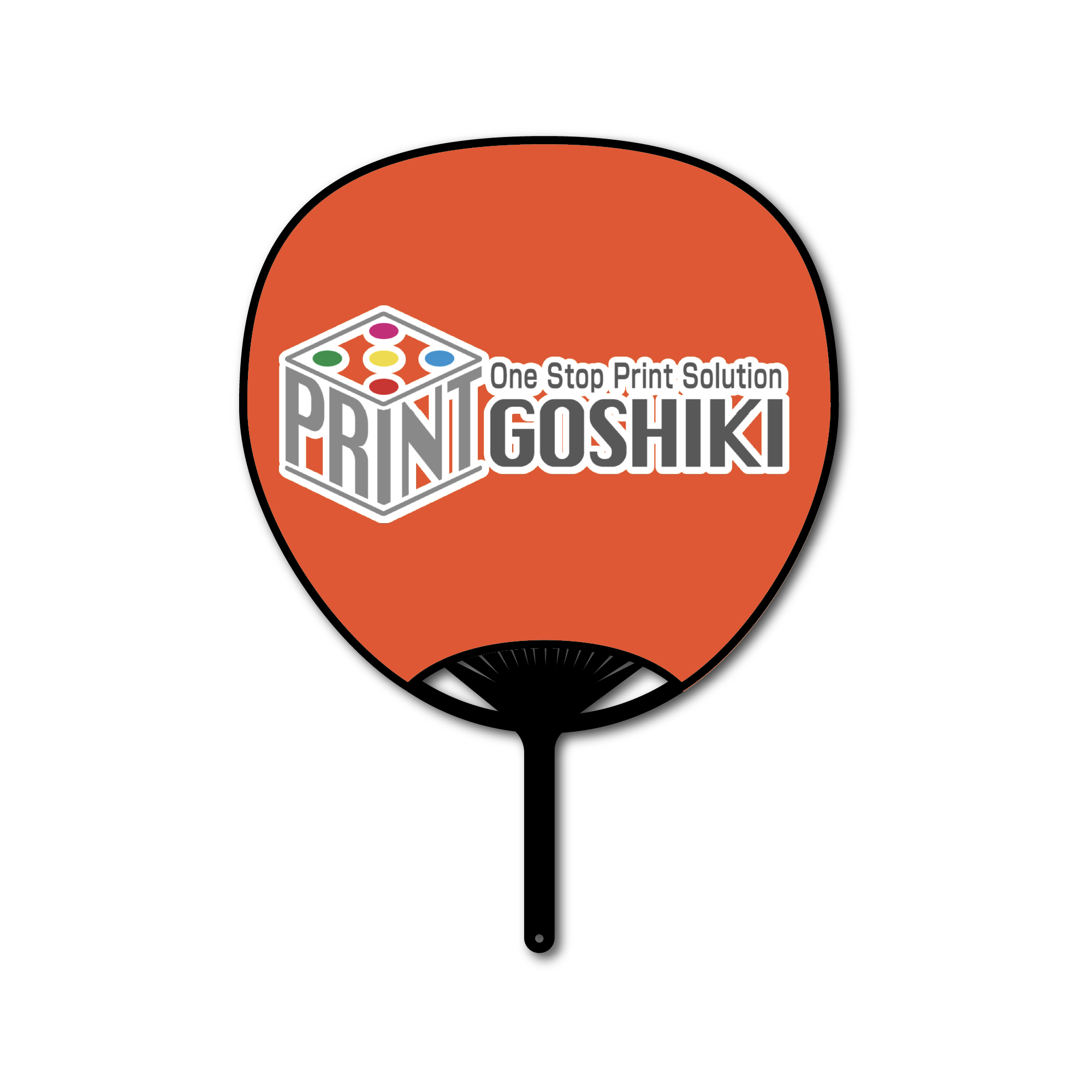 Large Japanese Uchiwa Fan