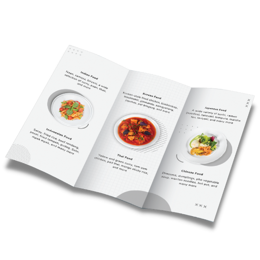 Brochure - Tri-fold | Marketing your Business Efficiently | Goshiki Taiwan