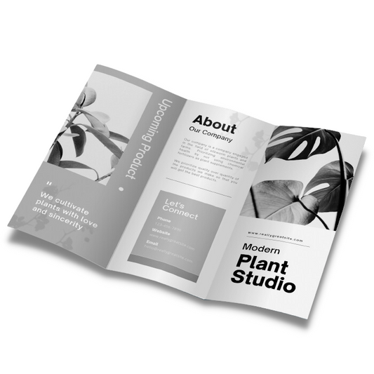 Brochure - Tri-fold | Marketing your Business Efficiently | Goshiki Taiwan