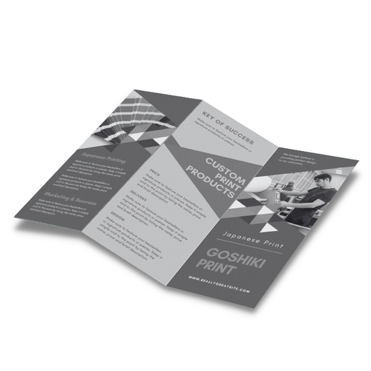 Brochure - Z-fold | Marketing your Business Efficiently | Goshiki Taiwan