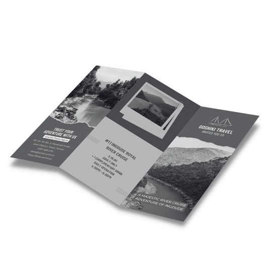 Brochure - Z-fold | Marketing your Business Efficiently | Goshiki Taiwan