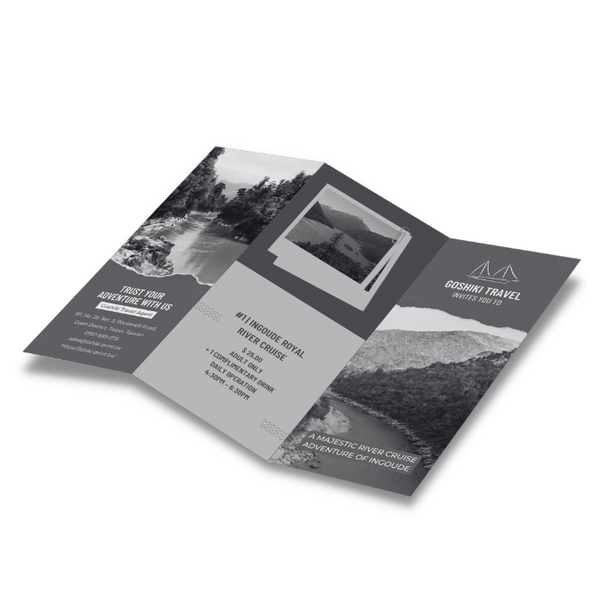 Brochure - Z-fold | Marketing your Business Efficiently | Goshiki