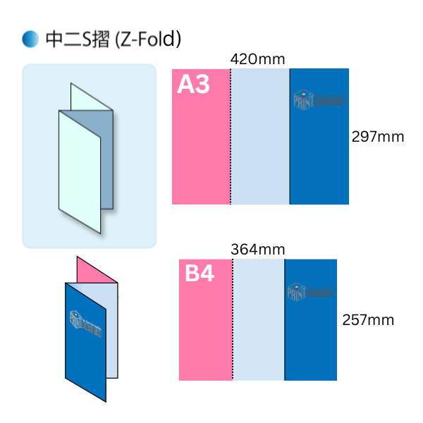 Brochure - Z-fold | Marketing your Business Efficiently | Goshiki Taiwan