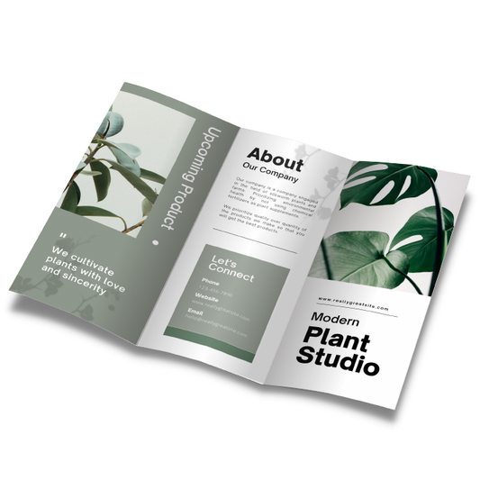 Brochure - Tri-fold | Marketing your Business Efficiently | Goshiki Taiwan