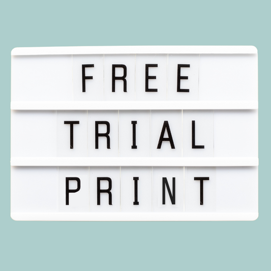 Free Trial Printing